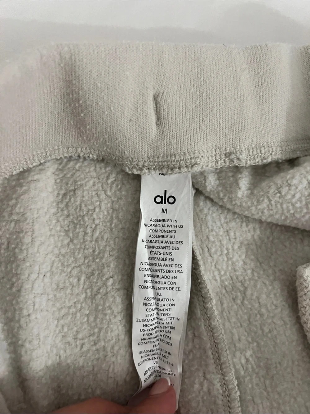 ALO Yoga Kids Sweatpants Trio — Black, Cream, Teal